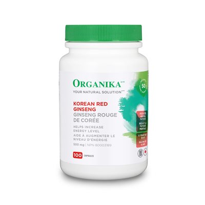 Organika Ginseng - Rouge De Corée 100caps