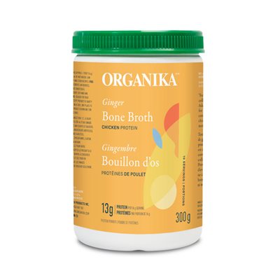 Organika Bone Broth Chicken Ginger 300 G