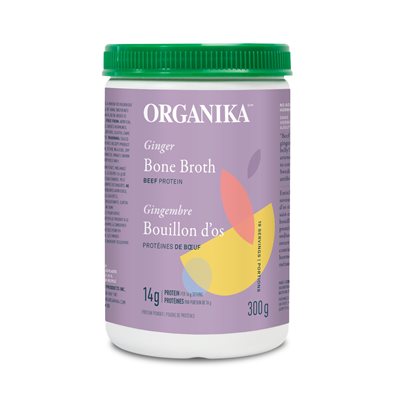 Organika Bone Broth Beef Ginger 300 G