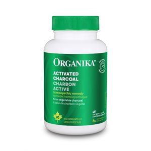 Organika Activated Charcoal 90 Vcaps