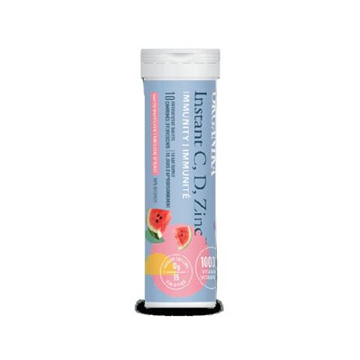 Organika Instant C Immunité- Pastéque 1000mg 10un Organika Instant C Immunité- Pastéque 1000mg 10un