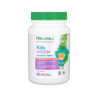 Organika Kids Vision Chewables Tablets 90 Tabs