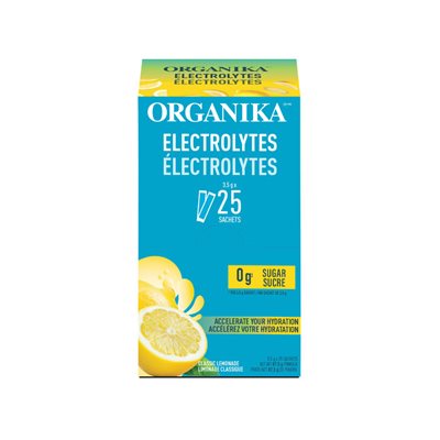 Organika Electrolytes Classic Lemonade 25 sachets 