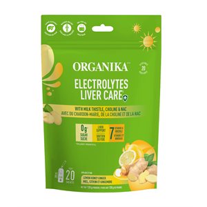 Organika Electrolytes Liver Care with Milk Thistle, Choline & NAC 20sachets