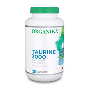 ORGANIKA TAURINE-3000 ULTRA FORT 240vcaps