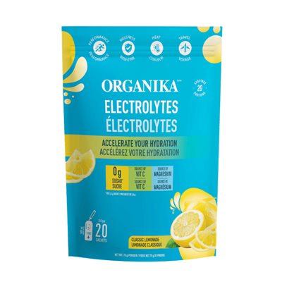 ORGANIKA ELECTROLYTE LIMONADE CLASSIQUE 210g ORGANIKA ELECTROLYTE LIMONADE CLASSIQUE 210g