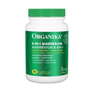 Organika 8-In-1 Magnesium 90Caps