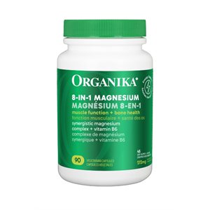 Organika 8-In-1 Magnesium 90Caps