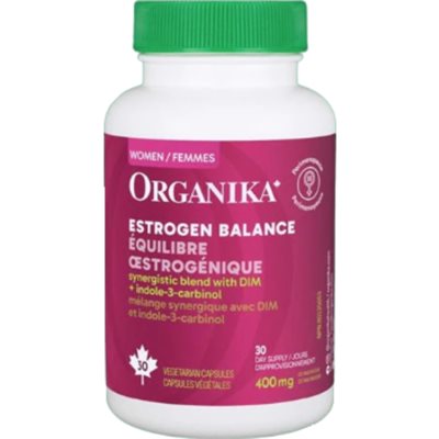 Organika Estrogen Balance (Synergistic Indole-3 Carbinol) 30Vcaps
