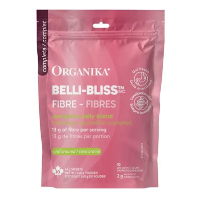 Organika Belli-Bliss™ Complet Fibres Sans Saveur 10Pouch