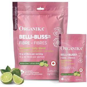 Organika Belli-Bliss™ Complet Fibres Citron Lime 10Pouch