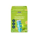 Organika  Électrolytes Effervescents Citron-Lime 355 Ml Boîte De 4