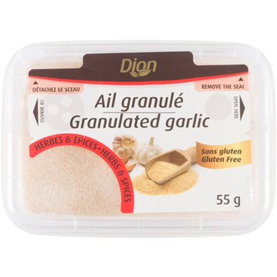 Dion Granulated Garlic Herbs & Spices 55 g 55G