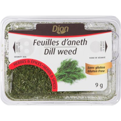 Dion Herbes & épices Feuilles d'Aneth 9 g