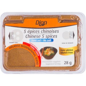 Dion Mélange International 5 épices Chinoises 28 g