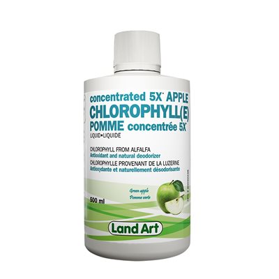 Land Art Chlorophyll(E) 5X Pomme 500ml