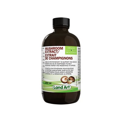 Land Art Organic Mushroom Extract 250ml