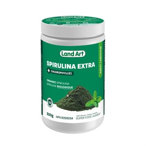 Landart Organic Spirulina Extra-Mint 300G
