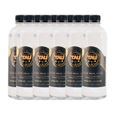 Tau Natural Alkaline Spring Water 12x600ml