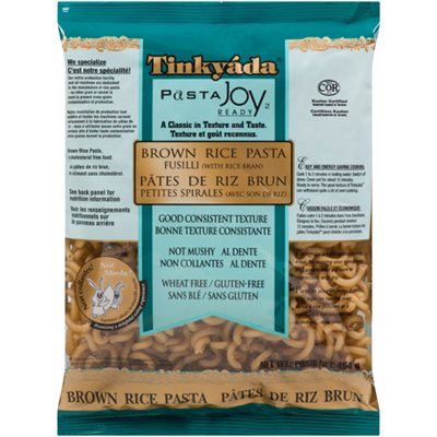 Tinkyada Pasta Brown Rice Fusilli 454g