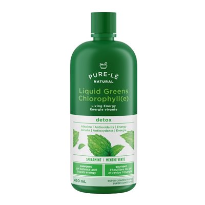 Pure-Le Liquid Greens Chlorophylle Menthe verte