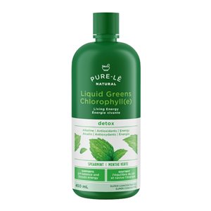 Pure-Le Liquid Greens Chlorophylle Menthe verte