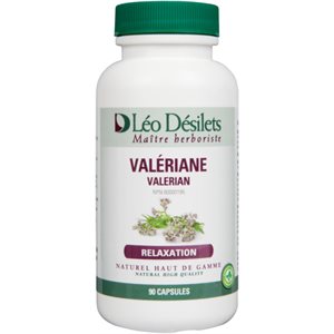 Léo Désilets Maître Herboriste Valériane 90 Capsules