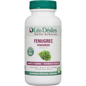 Léo Désilets Fenugrec Santé-Femme 60 Capsules Végétales