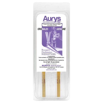 Aurys Box of 2 candles (pair) Box