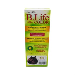 B-Life Light Golden Iridescent Chestnut Hair Coloring Cream 200ml 200ml
