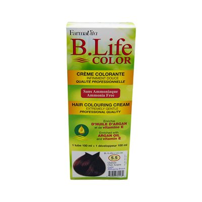 B-Life Créme Colorante Châtain Clair Acajou 200ml