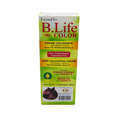 B-Life Créme Colorante Blond Foncé Doré Cuivré 200ml B-Life Créme Colorante Blond Foncé Doré Cuivré 200ml