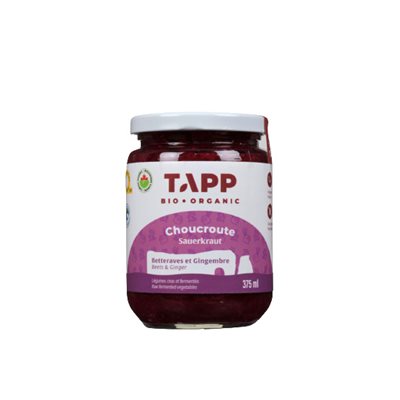 Tapp Sauerkraut Beet Ginger 375Ml 375ml