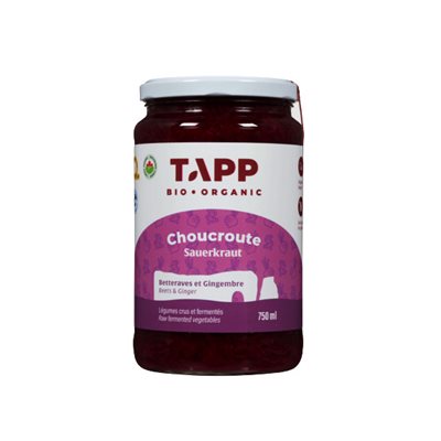 Tapp Sauerkraut Beet Ginger 750Ml