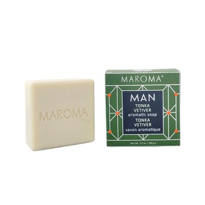 Maroma Man'S Bar Soao Tonka Vetiver 100g