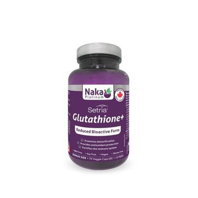 Naka Glutathion+ Platinum Pro (Setria+) - 75 Gélules Naka Glutathion+ Platinum Pro (Setria+) - 75 Gélules