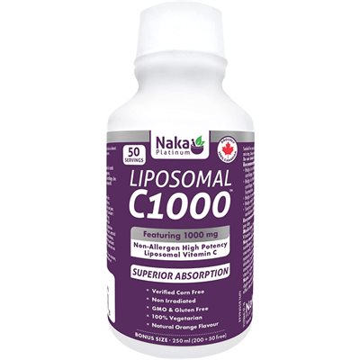 Naka Platinum Vitamin C Liposomal 1000Mg