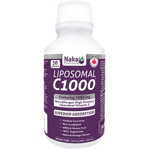 Naka Platinum Vitamine C liposomale 1000 mg 250 ml