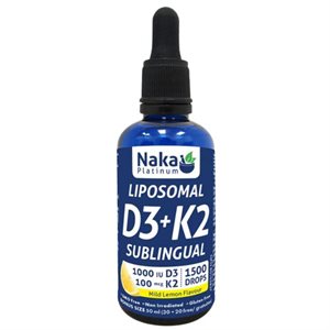 Naka Platinum Vitamin D3 K2 Liposomal