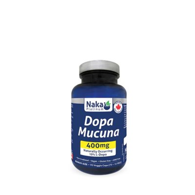 Naka Dopa Mucuna Platinum (Booster Cérébral) 400 Mg - 90 Gélules Naka Dopa Mucuna Platinum (Booster Cérébral) 400 Mg - 90 Gélules