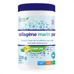 Genuine Health Marine Clean Collagen, poudre de collagéne hydrolysé au citron-limette