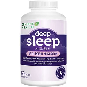 Genuine Health Deep Sleep with Reishi 60un