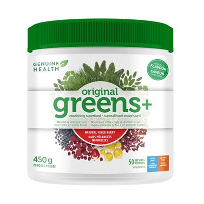 Genuine Health Greens+ Berry 450G
