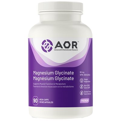 AOR Magnésium Glycinate 90caps AOR Magnésium Glycinate 90caps