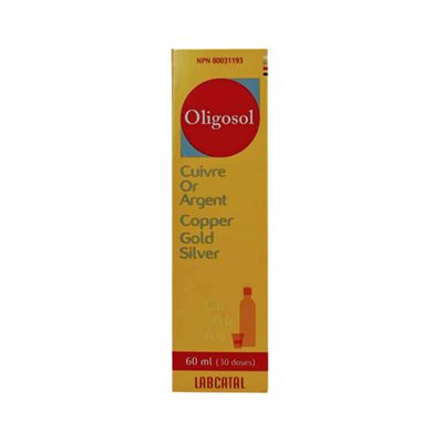 Oligosol Copper-Gold-Silver 60ML