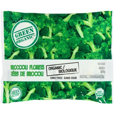 Green Organic Broccoli Florets Organic 500 g 