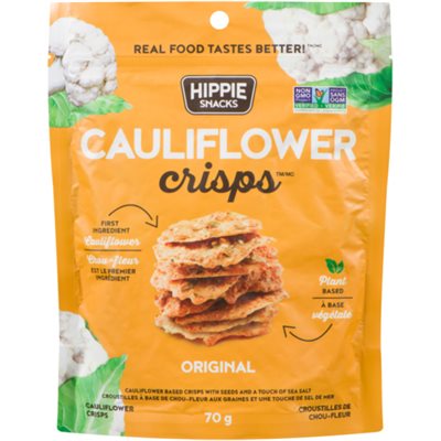 Hippie Snacks Cauliflower Crisps Original 70 g 