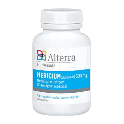 Alterra Lion's Mane (Hericium 500mg) 90 capsules