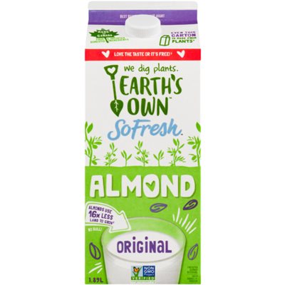 Earth's Own So Fresh Almond Drink Original 1,89l