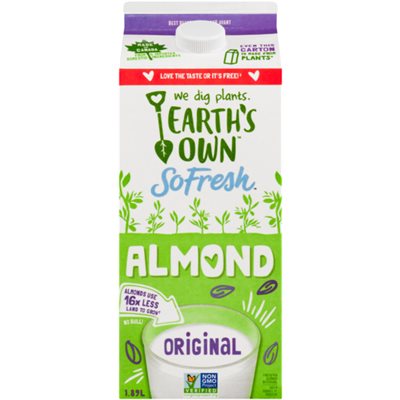 Earth's Own So Fresh Almond Drink Original 1.89L